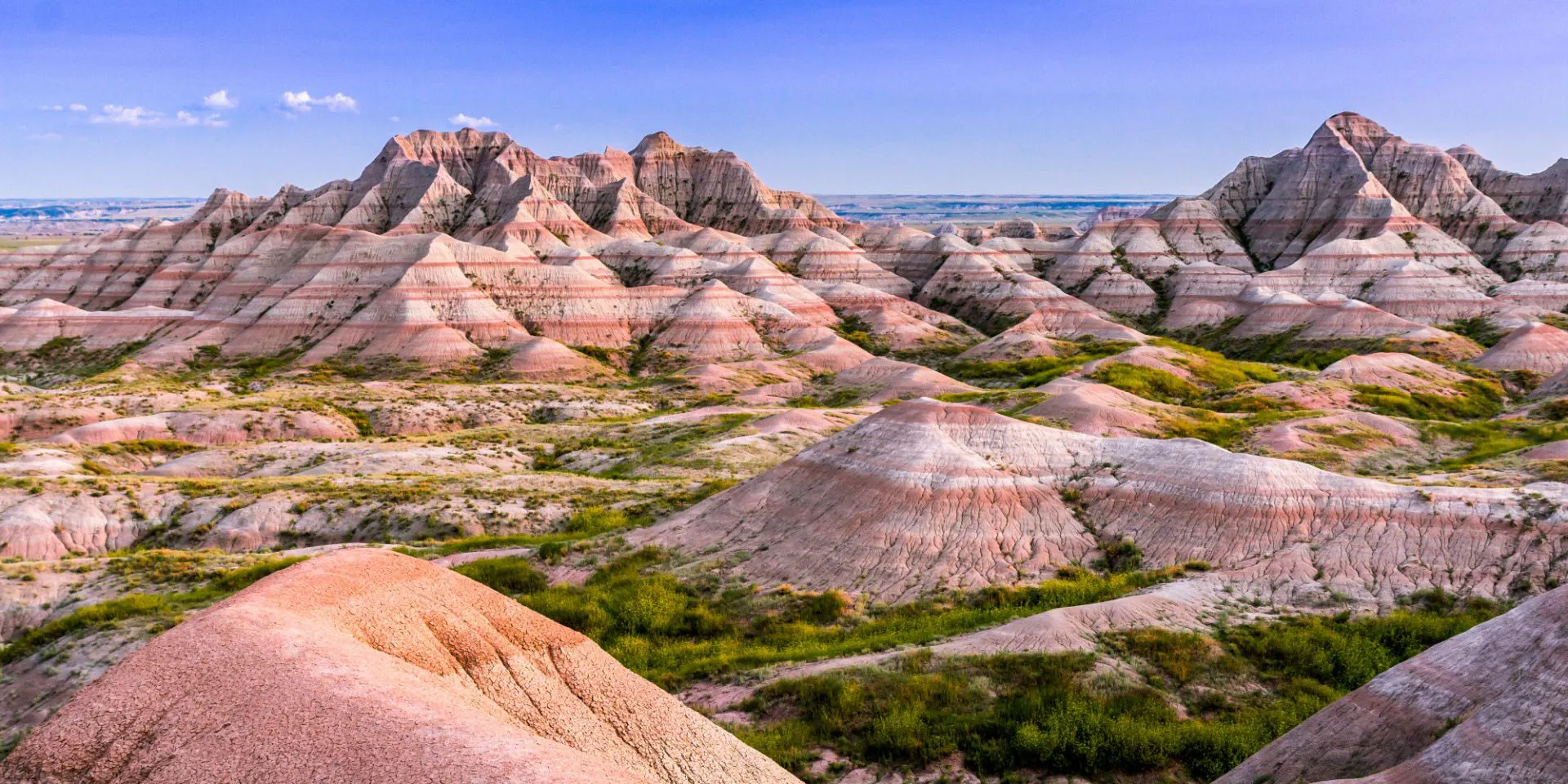 The stiped hills of the Badlands