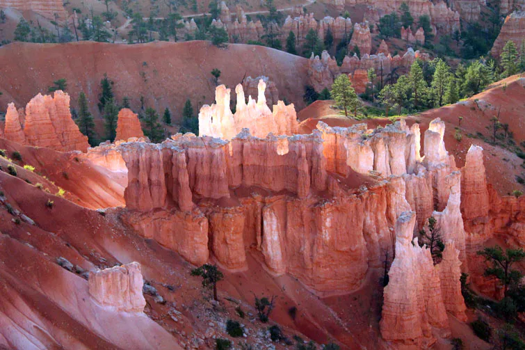 Rock Formations In Bryce Canyon, UT