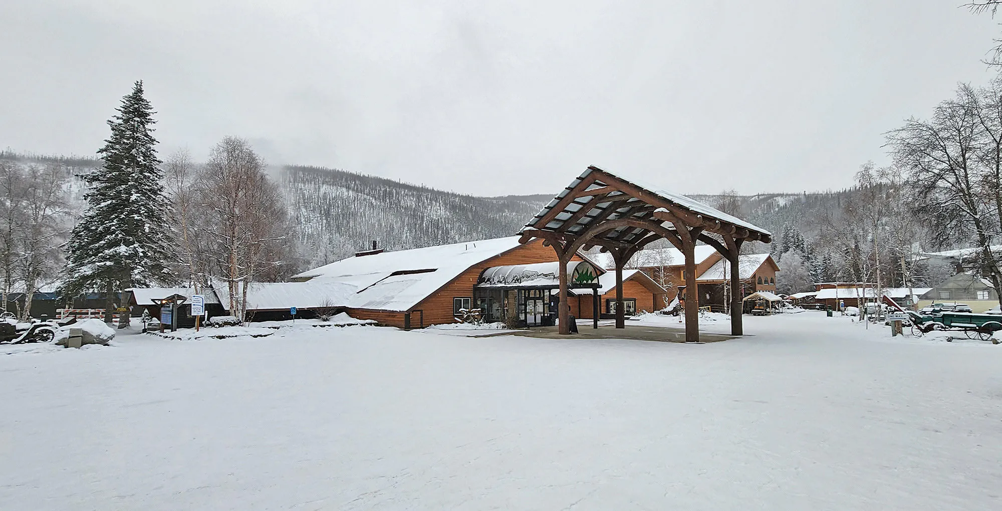 Chena Hot Springs Resort Lobby