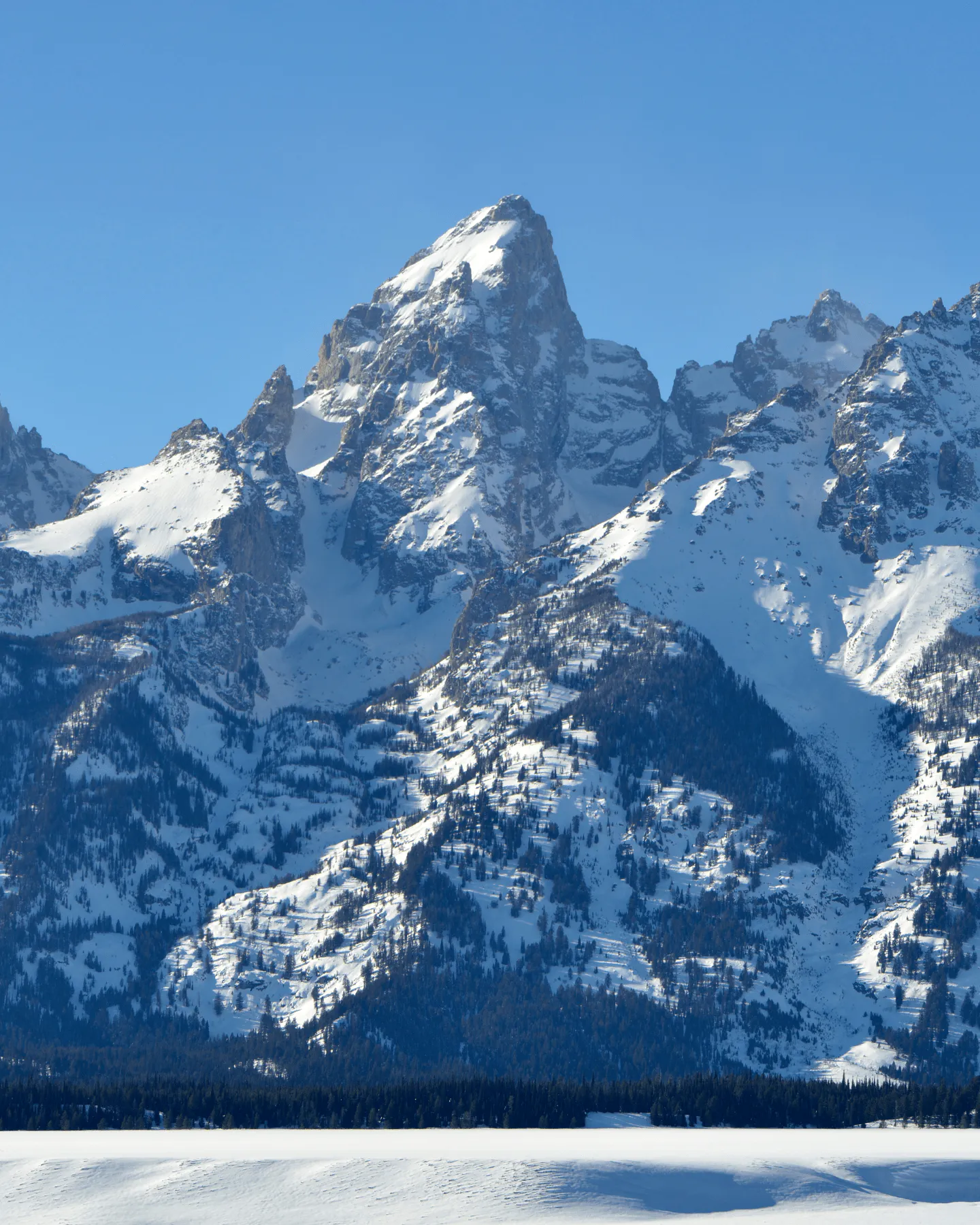 Grand Tetons Snow