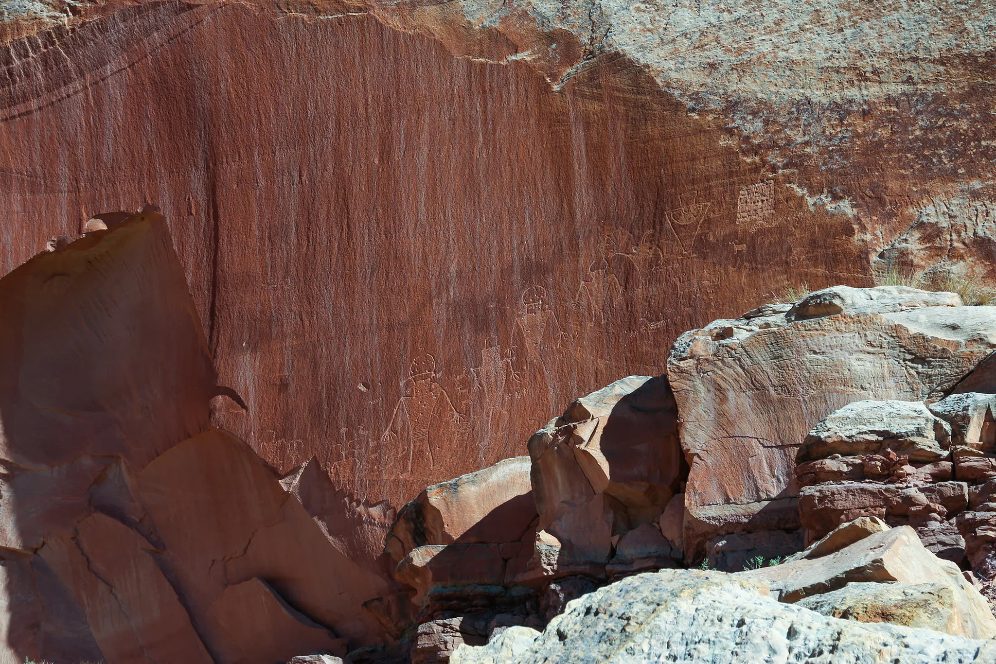 Fremont petrogylphs, Capitol Reef