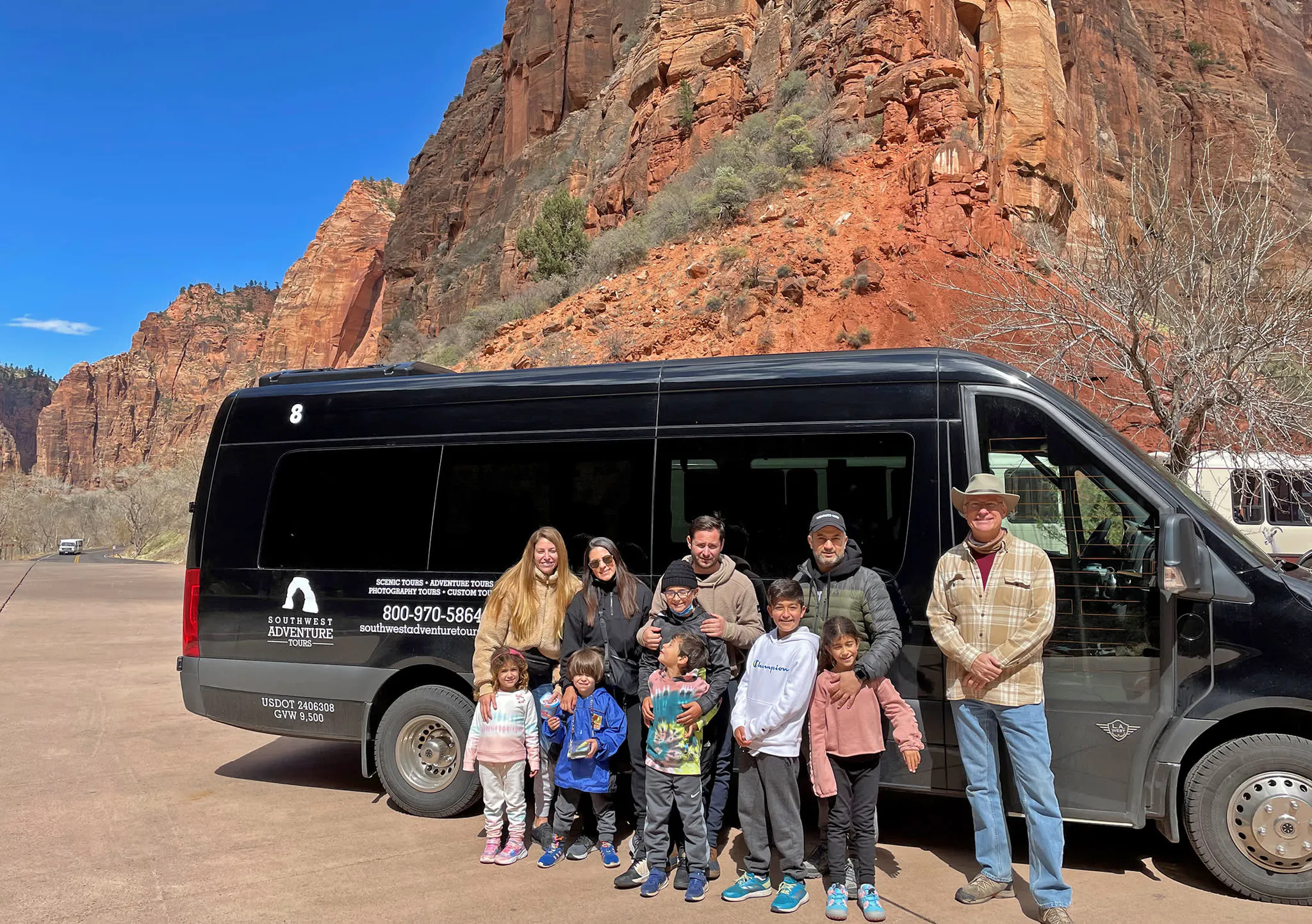 Tour Group in Zion