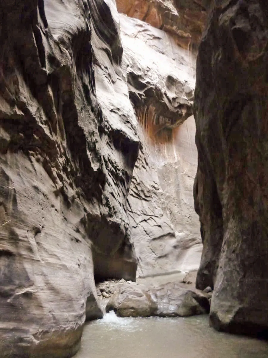 Zion Virgin River Narrows Hiking