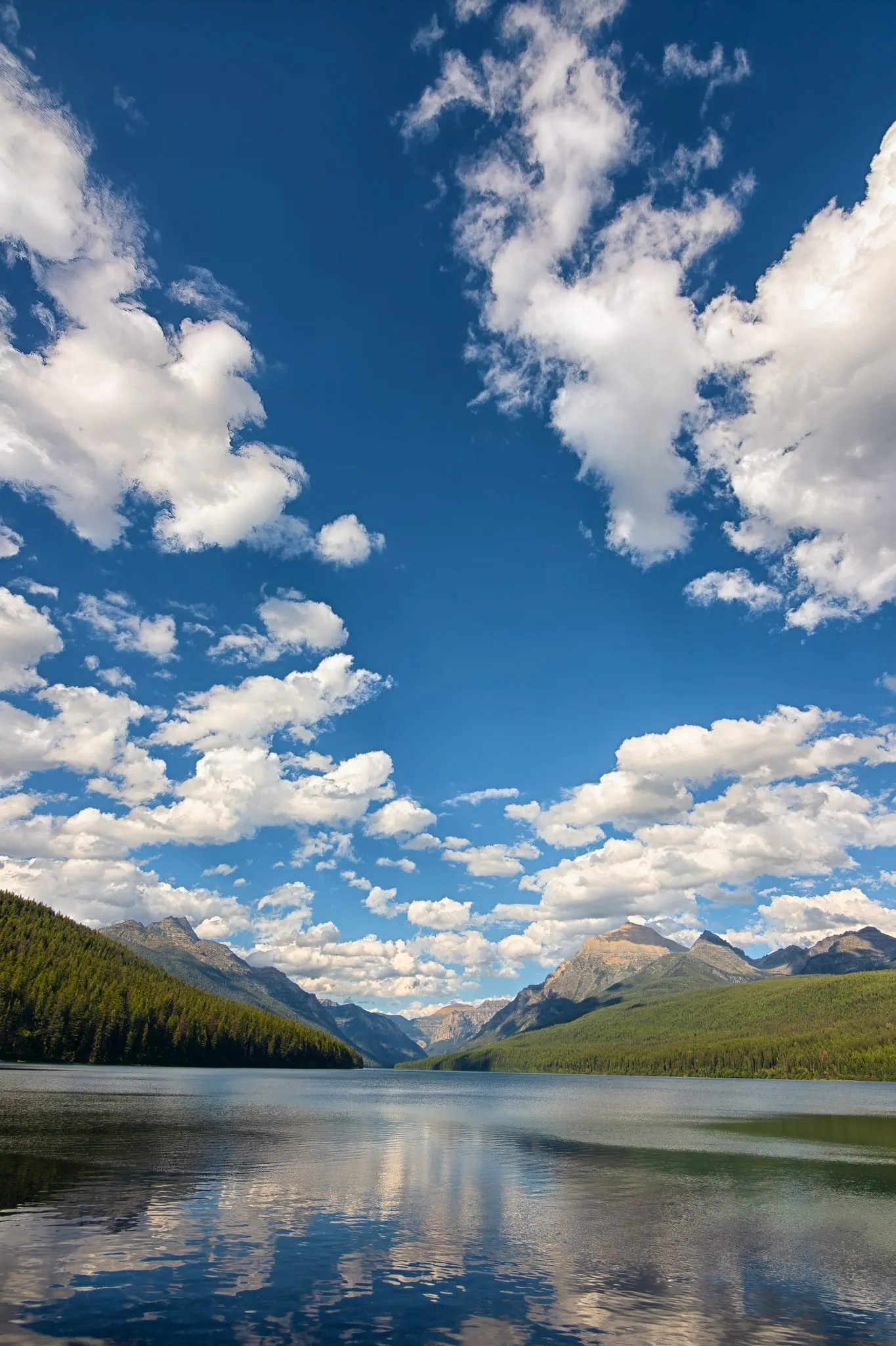 A lake in Glacier National Park