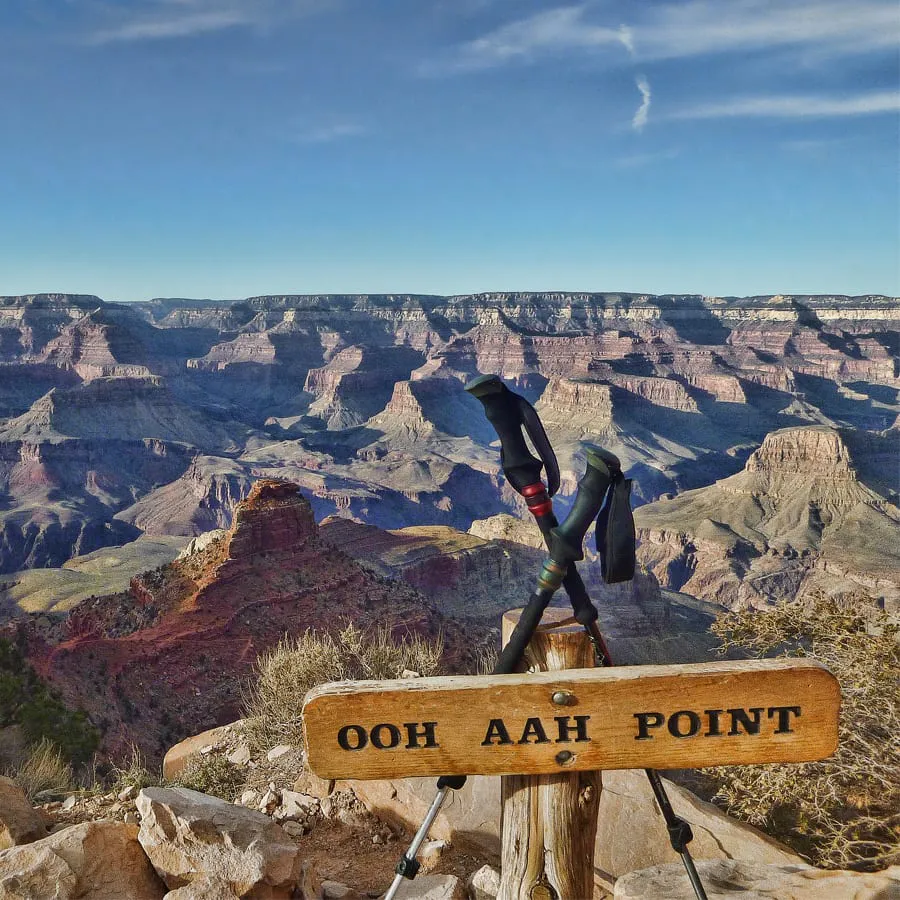 Ooh Aah Point on the South Kaibab Trail, Grand Canyon