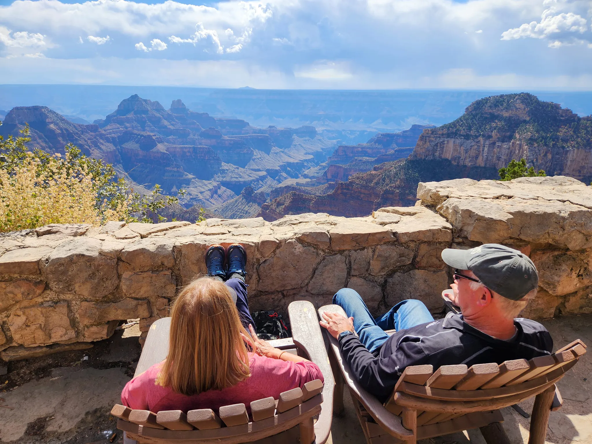 Resting above a Southwest vista