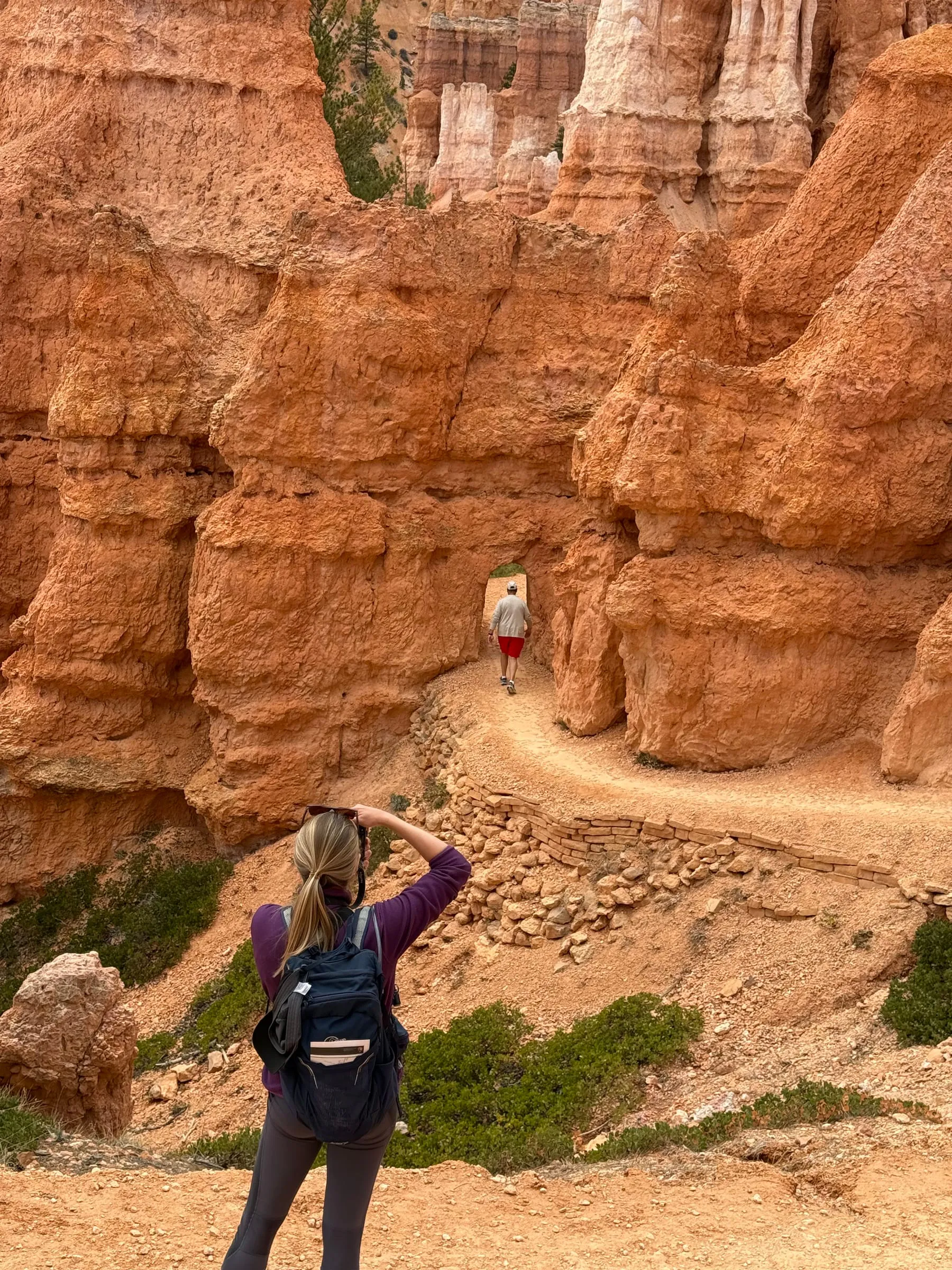 A group out on the trail